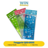 Dj05-86008 Bow Set Shape Ruler