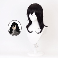 Shouta Aizawa Cosplay Wig My Hero Academia Long Black Heat Resistant Synthetic Hair