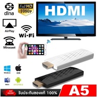 อุปกรณ์ต่อโทรศัพท์มือถือเข้าทีวีแบบไร้สาย พร้อมรีวิวจริงการใช้งาน  Dongle Wireless HDMI