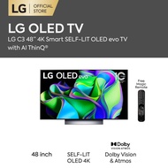 LG 48" OLED evo C3 120Hz Dolby Vision 4K Smart TV OLED48C3PSA (2023)