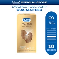 Durex Ultra Thin Invisible Condom Extra Sensitive Real Feel Condoms 10s
