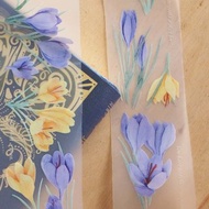 藏紅花 | PET霧面紙膠帶