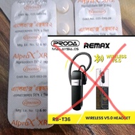 Remax RB-T36 Bluetooth Wireless Handsfree√AlpraX XR2
