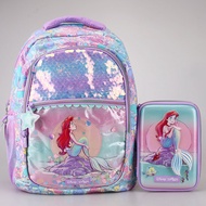 Direct Mail In Stock Australia Smiggle Schoolbag Student Zipper Ultra-Light Decompression Backpack Children Cartoon Backpack