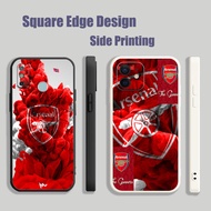 Casing For Realme C2 C3 8 8i 7i C35 C30 Pro Arsenal Football Club BOM13 Phone Case Square Edge