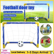 ⚽Kids Mini Football Soccer Goal Post Net Set Kids Football Goal Bola Sepak For Indoor/Outdoor Childr