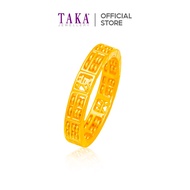 TAKA Jewellery 916 Gold Ring Eternity Abacus