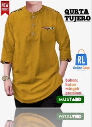 BAJU KOKO QURTA THIKHAN Pendek / dewasa murah terlaris / Baju Koko QURTA TRIKHAN Super Jumbo / Baju Pria Muslim Terlaris Termurah dan Terbaru M XL XXL / KOKO MUSLIM PRIA / KOKO AGAM PAKISTAN