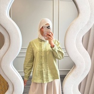 TOF ARABELLE ENGLISH LACE COTTON BLOUSE TOF171