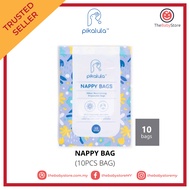 Pikalula Nappy Bag Diaper bag plastic Pikalula Odour Neutralising Disposable Nappy Bags-10pcs Bags