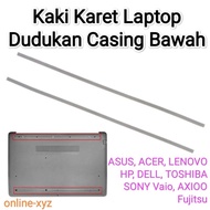 Bantalan Karet kaki casing bawah laptop ASUS ACER HP DELL LENOVO Axioo