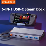 USB Type C Dock Hub For Stream Deck CABLETIME With 4K HDMI Ethernet Series