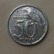 Uang koin 50 rupiah th 1999