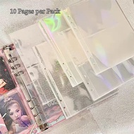 Photo Storage Bag A5 Binder Sleeves 1/2/4P Album Refill Inner Cards Photocard Home Decor Pages Stora