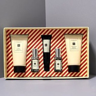 2件95折|包郵|順豐櫃| Jo Malone 禮盒5件套 (藍風鈴香水 9ml，鼠尾草香水9ml 英國梨+ 藍風鈴護手霜50ml 潤唇蜜15ml)