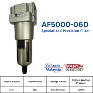 AF5000-06D 3/4" Pneumatic Filter Water Separator Water Trap Air Filter Air Compressor