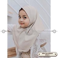 Malay Chin Hijab for Children 0-4 Years Malaysian Jersey Chin Hijab for Children Malay Chin Bergo Hi