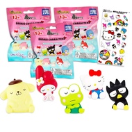 Hello Kitty Blind Bag Party Favors 3 Pack – Sanrio Party Supplies Bundle with 3 Sleepy Sanrio Figuri