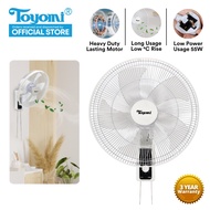 TOYOMI 16" Wall Fan with Pull String FW 4517