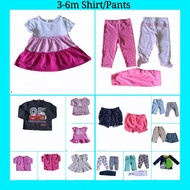 3-6months Baby set, Romper dress, shirt, pants&amp;leggings Original Bundle