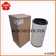 A-61590 Sakura Outer Air Filter 16528-9Z00B 165289Z00B 11-Q16528-9Z00B A61590 SFA9Z00P JAE-88226 JAE