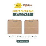 Paper Bag Box 27 x 27 x 27 (Pack of 12)