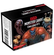 English Original Dungeons & Dragons Spellbook Cards: Monsters 0-5 (D&D Accessory) Dungeons & Dragons