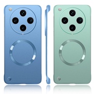 Slim Magnetic Phone Case for OPPO Find X8 Ultra X8s + Find X8 Pro X8s X7 Ultra Thin Metallic Paint B