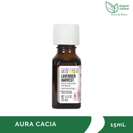 Aura Cacia Lavender Harvest Pure Essential Oil Blend 15mL