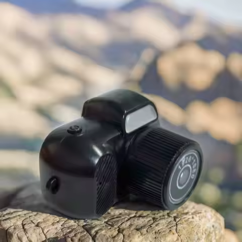 Y4000 Microcamera With Monitor Keychain Camera Mini Y3000 Support SD Card Tiny Nostalgic Camera for 