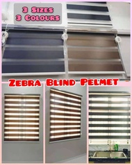 Premium Zebra Blind Pelmet/Bidai Tingkap/Curtain Blind