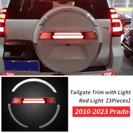 For 2010-2023 Toyota Land Cruiser Prado 150 Fj150 Lc150 Accessories Tailgate Spare Tire Cover Stop L