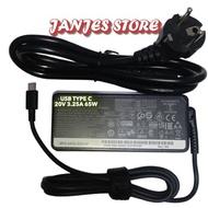 Cas Laptop Adaptor L3noovo Charger Len 65W Type C X1 T480 T480S T580 T580s T570 E580 E585 E480 L380 