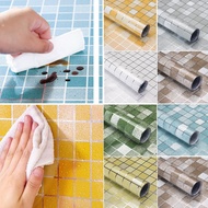 5 Meter Aluminum Foil Oil-Resistant Kitchen Sticker Wallpaper