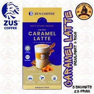 ZUS COFFEE / SIGNATURE MIXES / CARAMEL LATTE / 5 SACHETS PERBOX / 1 SACHET / ZUS COFFEE INSTANT COFF
