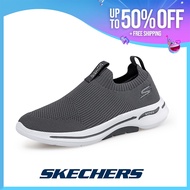 Skechers รองเท้าวิ่งออกกำลังกาย GOrun Elevate-Athletic Slip-on สำหรับผู้ชาย รองเท้าผ้าใบผู้ชายพร้อมระบบกันกระแทก SK100609