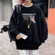 Men's Long Sleeve Crewneck Sweatshirt, Year-Round Essential Top