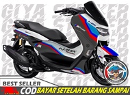 Decal Sticker Yamaha Nmax 155 New Fullbody BMW  stiker nmax full body design BMW Racing Decal Nmax 1