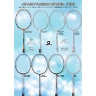 APACS NANO FUSION SPEED 722 BADMINTON RACKET ( FREE STRING & GRIP )
