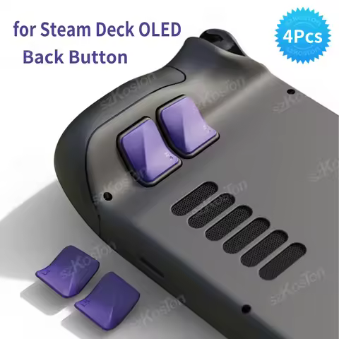 4PCS Back Button Enhancement Set for Steam Deck OLED Games Console Grip Improvement Button Protectio
