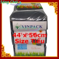 1kg [Small Size 44 x 56 cm for 5L Bin] Black Biodegradable Roll Garbage Bag (3-Roll Trash Bag) - Vin