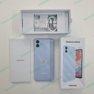 Samsung A04e 3/32gb Second Original Fullset Android Murah - Biru