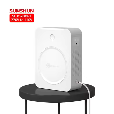 Shunhong 2000w 220V to 110v 100v Volt Converter Toroidal Transformer Step Down Transformer 220 to 11