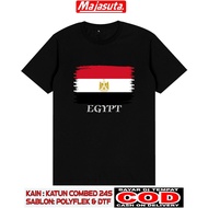 EGYPT D2 COUNTRY SOUVENIR T-SHIRT. EGYPT FLAG COTTON COMBED 24S PREMIUM THICK & SMOOTH