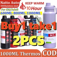 Buy 1 take 1 sale tumbler Stainless Steel Thermos aqua flask Tumbler  1 liter hot and cold Tumbler