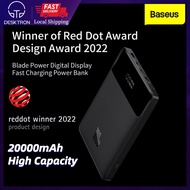 Baseus 100W PowerBank Blade Series 20000mAh Fast Charging LED Display Power Bank, Travel Powerbank For Laptop Macbook Tablets Phone