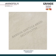 Granit Roman Grande 80x80 dKanopolis / Lantai Dinding - Bone
