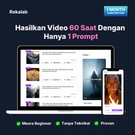 Rekalab Creator Plan | 1 Month Access | AI Video Generator