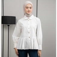 KEMEJA Mayoutfit Aelin Shirt | Women's Poplin Ruffle Shirt