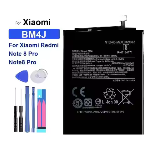Battery for Xiaomi Note 7 10 10T Pro Note3 For Redmi Go 5 For Mi 6X A2 2 3 5 6 8 Lite CC9e K30i Max 